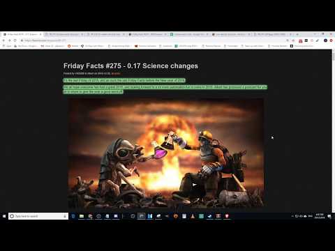 Factorio Friday Facts #275 - 0.17 Science changes