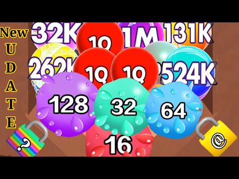 Jelly 2048 | biggest number Blob Merge 3d in jelly 2048 tiles New update part #19 #jelly2048
