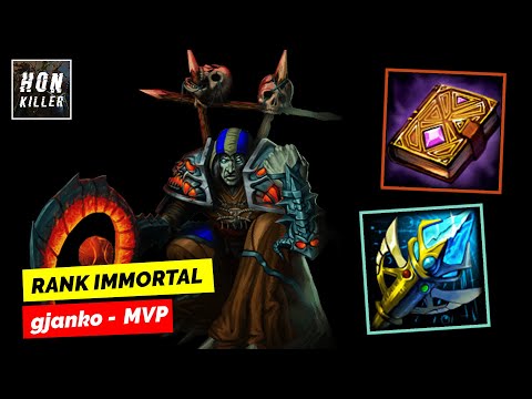 HoN Hellbringer STAFF OF THE MASTER with GRIMOIRE OF POWER - MVP
