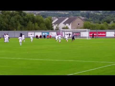 Martyn Waghorn penalty vs Dumbarton (19/09/2015)