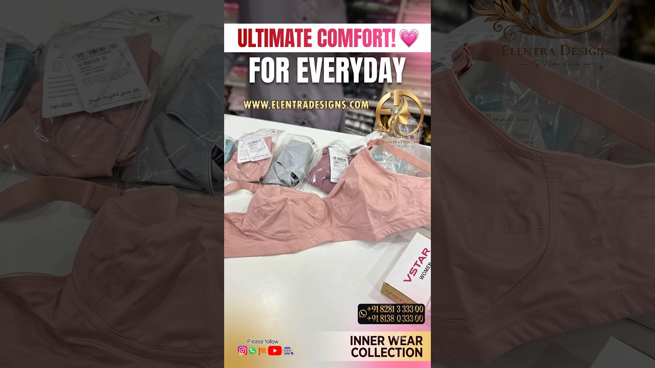 Soft & Comfortable Bra for Women 💕 | Everyday Innerwear | Perfect for Daily Wear #innerwears