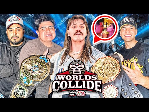 We Made Our WWE DEBUT! Ft. Dominik Mysterio (INSANE EXPERIENCE)