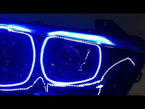 2011 Dodge Charger Square Ring Halo Kit by Advanced Automotive Concepts