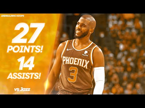 Chris Paul Full Highlights vs Jazz ● 27 POINTS & 14 ASSISTS! ● 24.01.22 ● 1080P 60 FPS