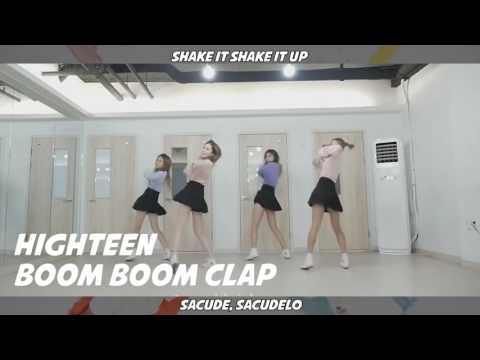 HIGHTEEN (하이틴) - »Boom Boom Clap(붐붐 클랩)«  [Dance Mirror] (Sub Español - Romanizacion)