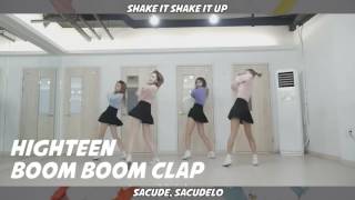 HIGHTEEN (하이틴) - »Boom Boom Clap(붐붐 클랩)«  [Dance Mirror] (Sub Español - Romanizacion)