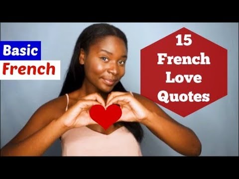 French Love phrases - French for beginners