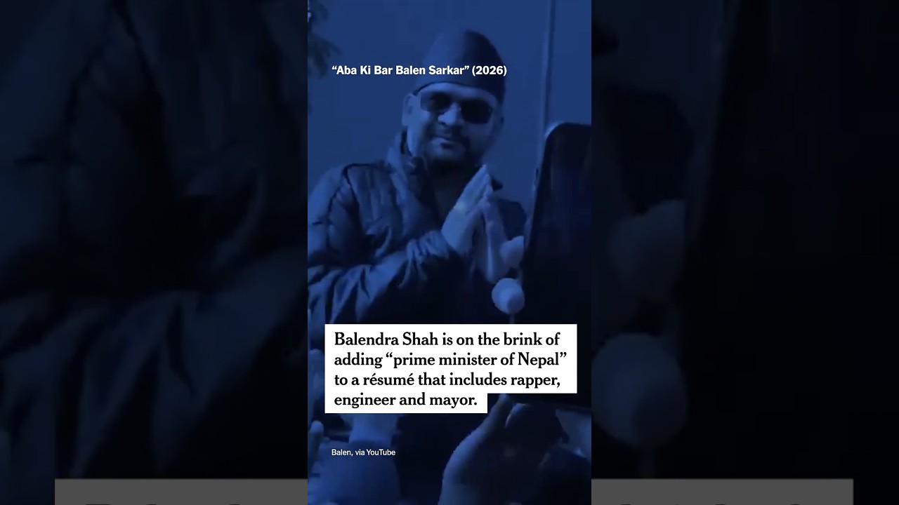 The Rapper Poised to Lead Nepal