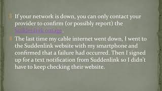 Why does my Suddenlink Internet keep dropping