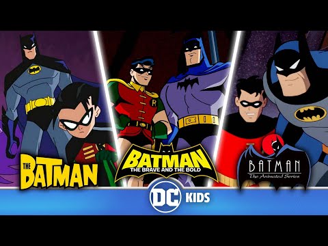Batman & Robin's BEST Team Ups! | DC Animated Universe #DCAU |@dckids​