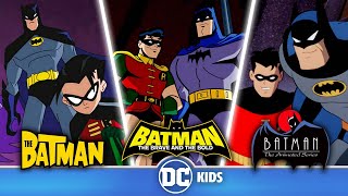 Batman & Robins BEST Team Ups!  DC Animated Un