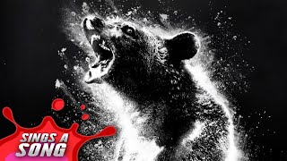 Cover art for Cocaine Bear Sings A Song (Pablo Escobear Scary Dark Comedy Parody)