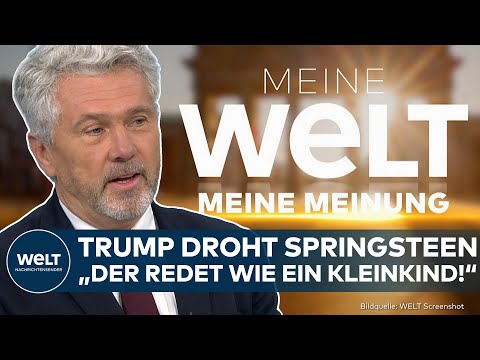 Video Thumbnail: MEINE MEINUNG: "Ich war geschockt! Passt nicht zu einem Präsidenten" Trump geht auf Springsteen los