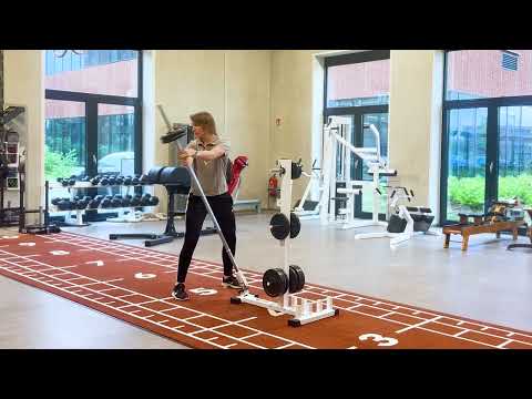 Nr.28a Rotation Vertikale Langhantel