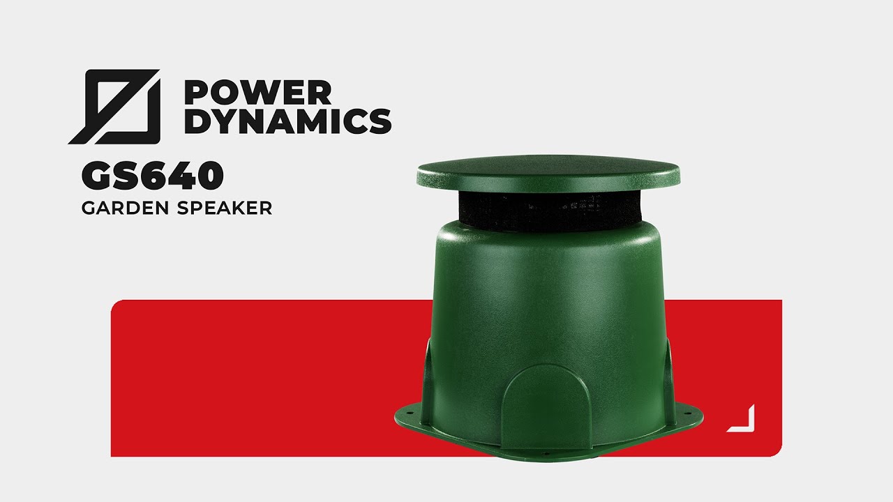 Power Dynamics GS640 IPX5 40W 100 V 6.5 Zoll