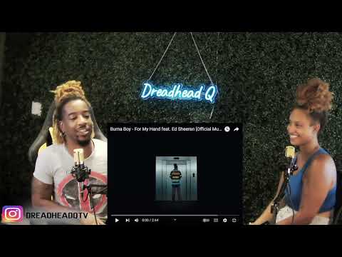 HER FIRST TIME REACTING TO Burna Boy - For My Hand feat. Ed Sheeran [Official Music Video] REACTION
