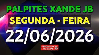PALPITE DIA 22/06/2026 | JOGO DO BICHO TODAS AS LOTERIAS 