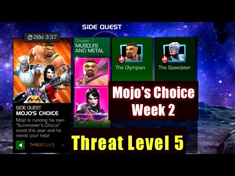 Mojo's Choice Week 2 Threat Level 5 Difficulty | MCOC January 2023 | Marvel Contest of Champions
