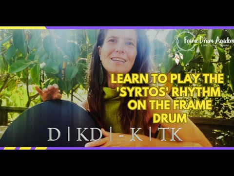 Groove to the Greek “Syrtos” Beat | Beginner-Intermediate Frame Drum Lesson with Marla Leigh