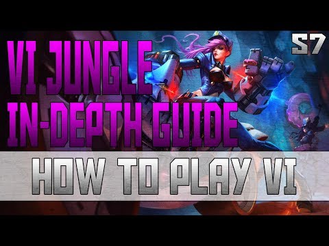TITANIC HYDRA VI IS AMAZING! | IN-DEPTH VI Jungle Late Game Guide | How To Gank & Clear In Season 7