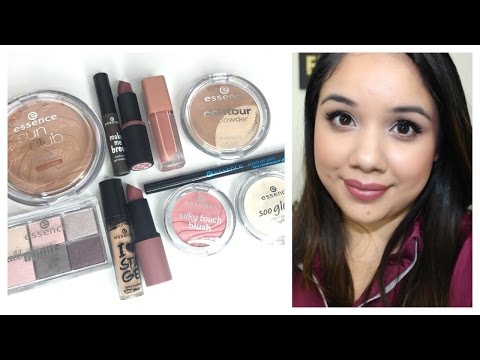 Essence Cosmetics Reviews + Demos | Eyeshadow, Brow Mascara, Lipstick, Bronzer + More!! Video