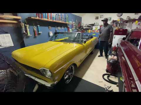 1962 nova convertible we got it painted!