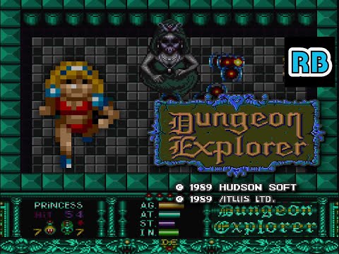 1989 [60fps] PCE Dungeon Explorer Princess Nomiss ALL