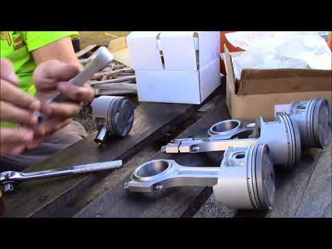 Nippon pistons on ebay rods Turbo Integra build