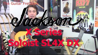 Video thumbnail for Jackson X Series Soloist SL4X DX Butterscotch Demo/Review by The Guitar FretZone