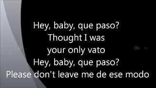 Hey baby que paso