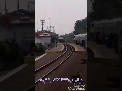 kereta api versi lagu syantik