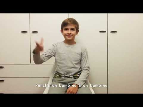 I diritti dei bambini -  Un bambino è un bambino  in LIS