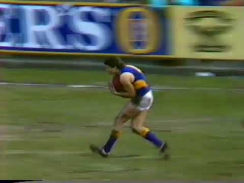 1989 Round 19 Fitzroy Vs West Coast  at Princes park 3 mins only on Channel 7