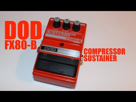 Vintage DOD Compressor/Sustainer Guitar Pedal FX80-B FX's Pedal image 8