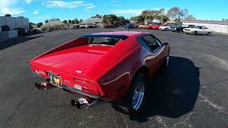 Video Thumbnail for 1973 De Tomaso Pantera