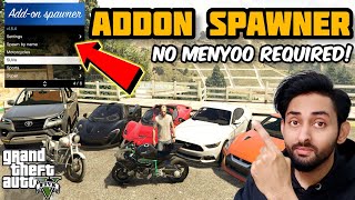 HOW TO INSTALL ADD ON VEHICLE SPAWNER IN GTA 5 | SPAWN WITHOUT MENYOO | GTA 5 Mods 2023 Hindi/Urdu