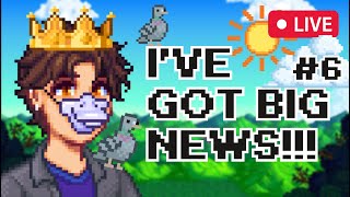 🔴 BIG NEWS TO ANNOUNCE while I wait for Stardew 1.6 on Switch | Stardew Valley Live Stream