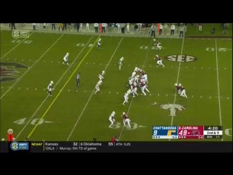 2018 USC vs Chattanooga - Deshaun Fenwick 11 Yd Run