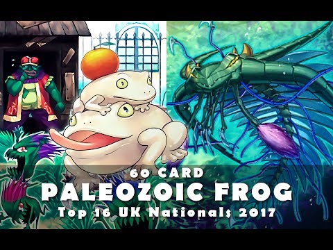 60 CARD PALEOZOIC FROG Deck Profile - Top 16 UK Nationals Dale | Yugioh June 2017