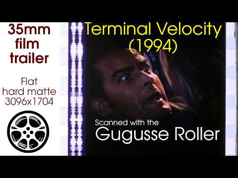 Terminal Velocity (1994) 35mm film trailer scan, flat hard matte, 3096x1704