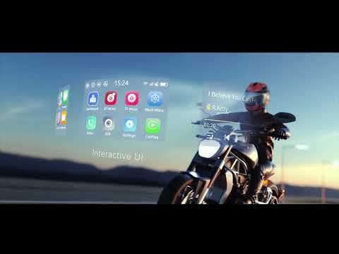 MOTOEYE Helmet Smart HUD E6/E6-SE, Motorcycle Head Up Display, Navigation, Bluetooth, Video Recorder