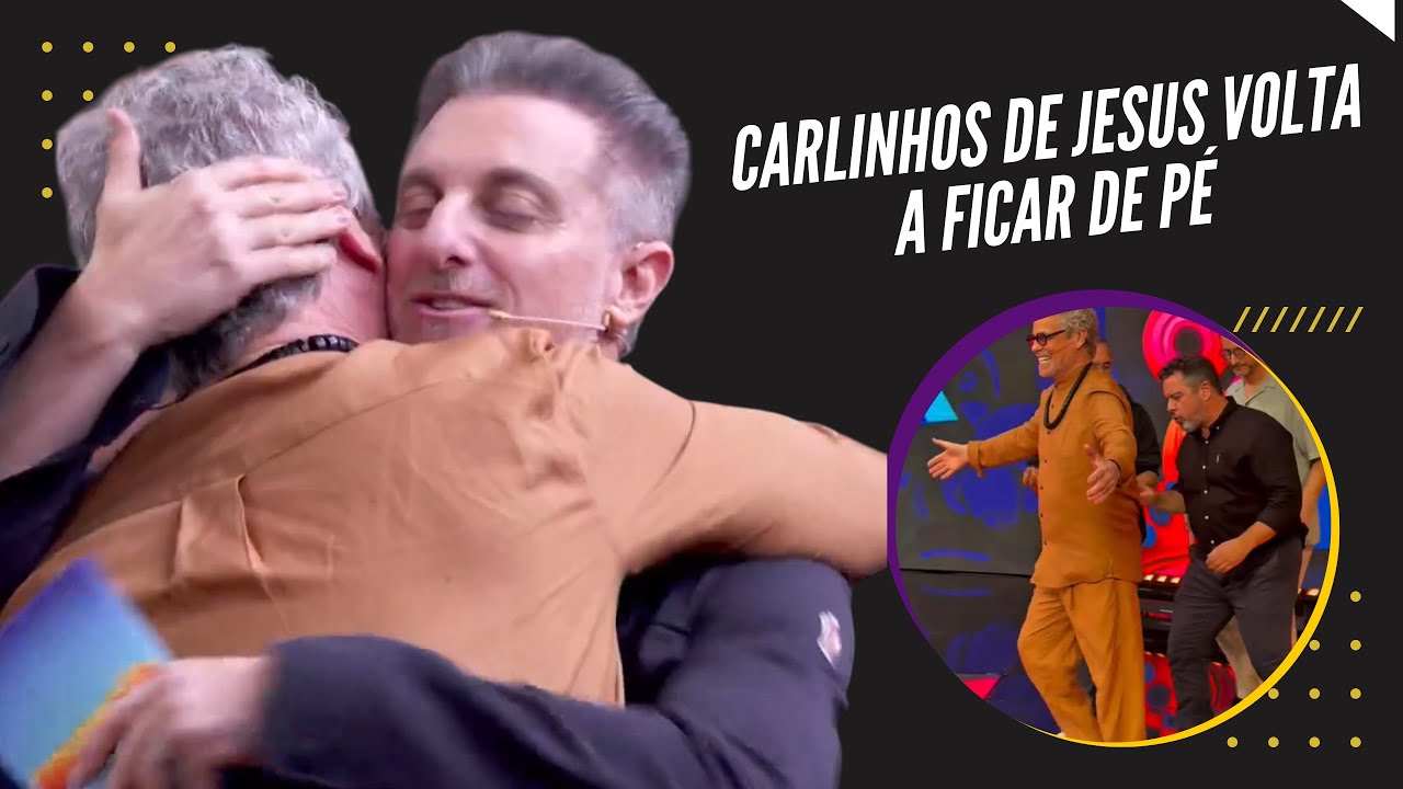 Emotion on Sunday! Carlinhos de Jesus stands up again and moves the audience.