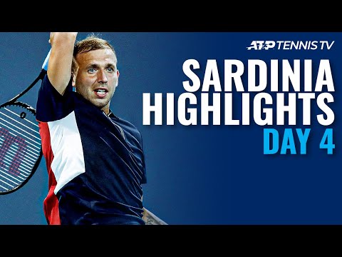 Evans battles Musetti; Sonego & Cecchinato in Action | Sardinia 2021 Day 4 Highlights