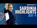 Evans battles Musetti; Sonego & Cecchinato in Action | Sardinia 2021 Day 4 Highlights