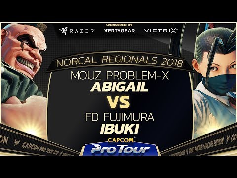 MOUZ | Problem-X (Abigail) vs. FD | Fujimura (Ibuki) - Pools - NCR 2018 - SFV - CPT 2018