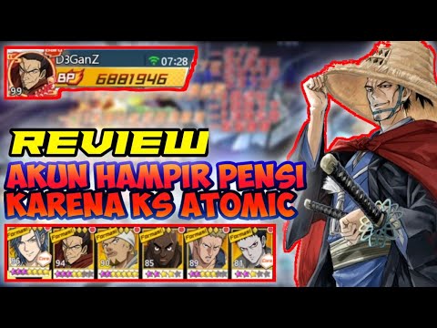 Review Akun Hampir Pensi Gara Gara Ampas Gacha KS Atomic | One Punch Man The Strongest