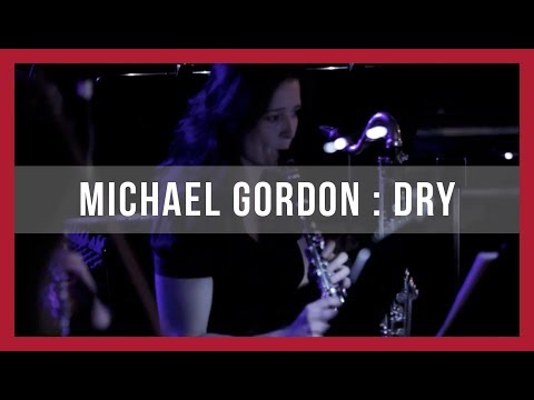 Crash Ensemble Perform : Michael Gordon - Dry