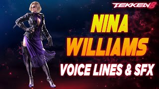 Download lagu Tekken 8: Nina Williams Voice Lines & Efforts   SFX mp3