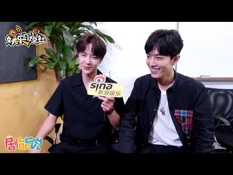 190714 Wang Yibo & Xiao Zhan - interview for SINA entertainment Part2