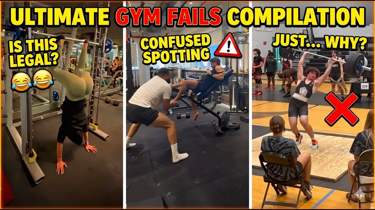 Gym Fails So Brutal You’ll Feel the Pain & The Funniest Moments Ever! | TikTok Compilation 3
